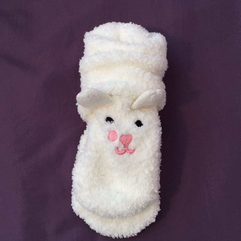 FUZZY BUNNY SOCKS